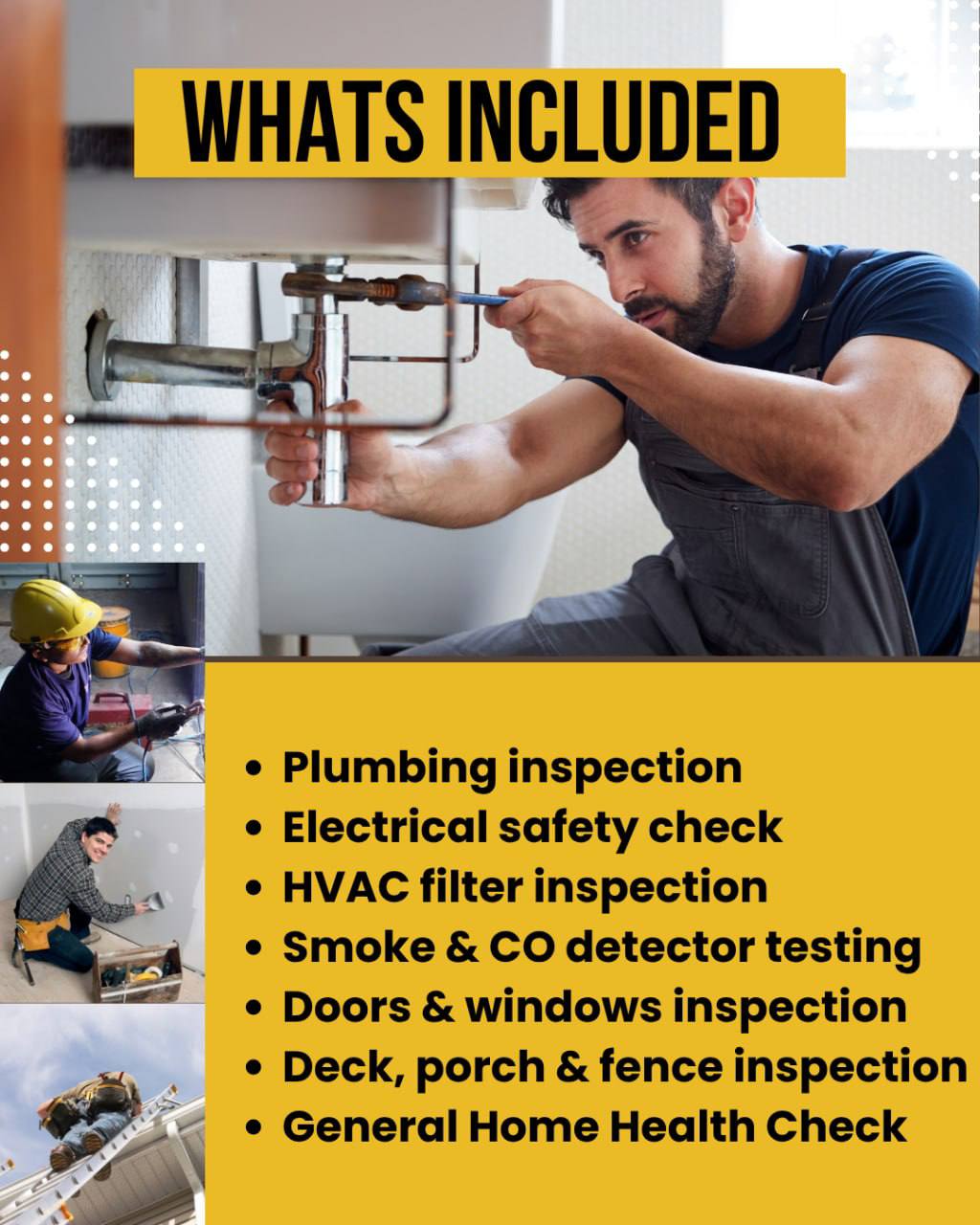 What's included in a HandyGoose home inspection visit